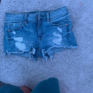 size 2 ae jean shorts